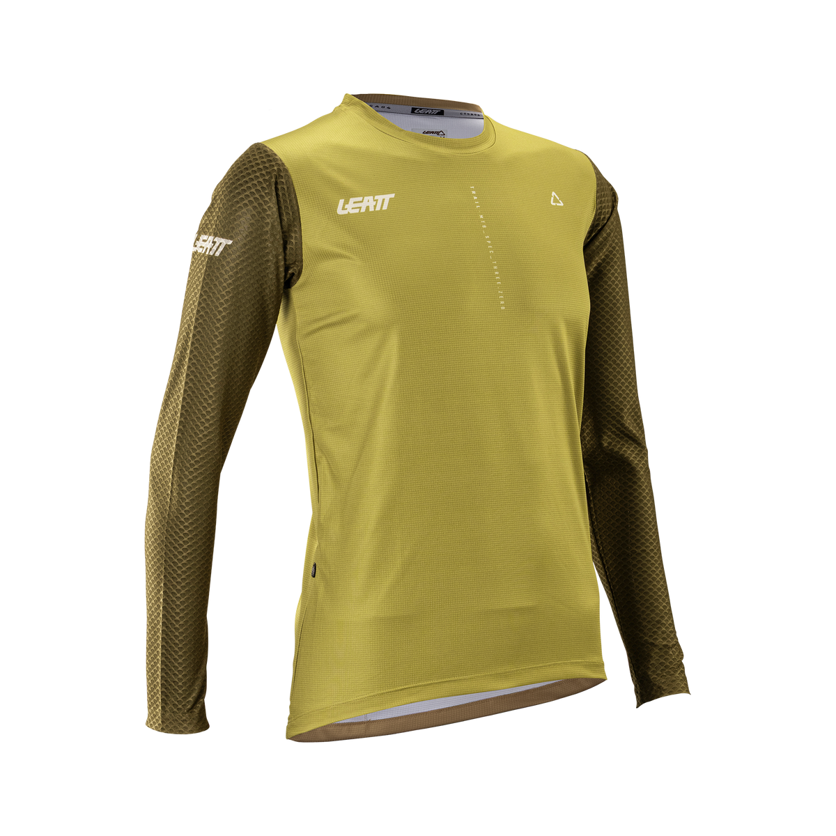 mountainbike jersey damen Leatt Jersey MTB Trail 3.0 Long Sleeve Women Bicycle Jerseys, Brass Brown / Large