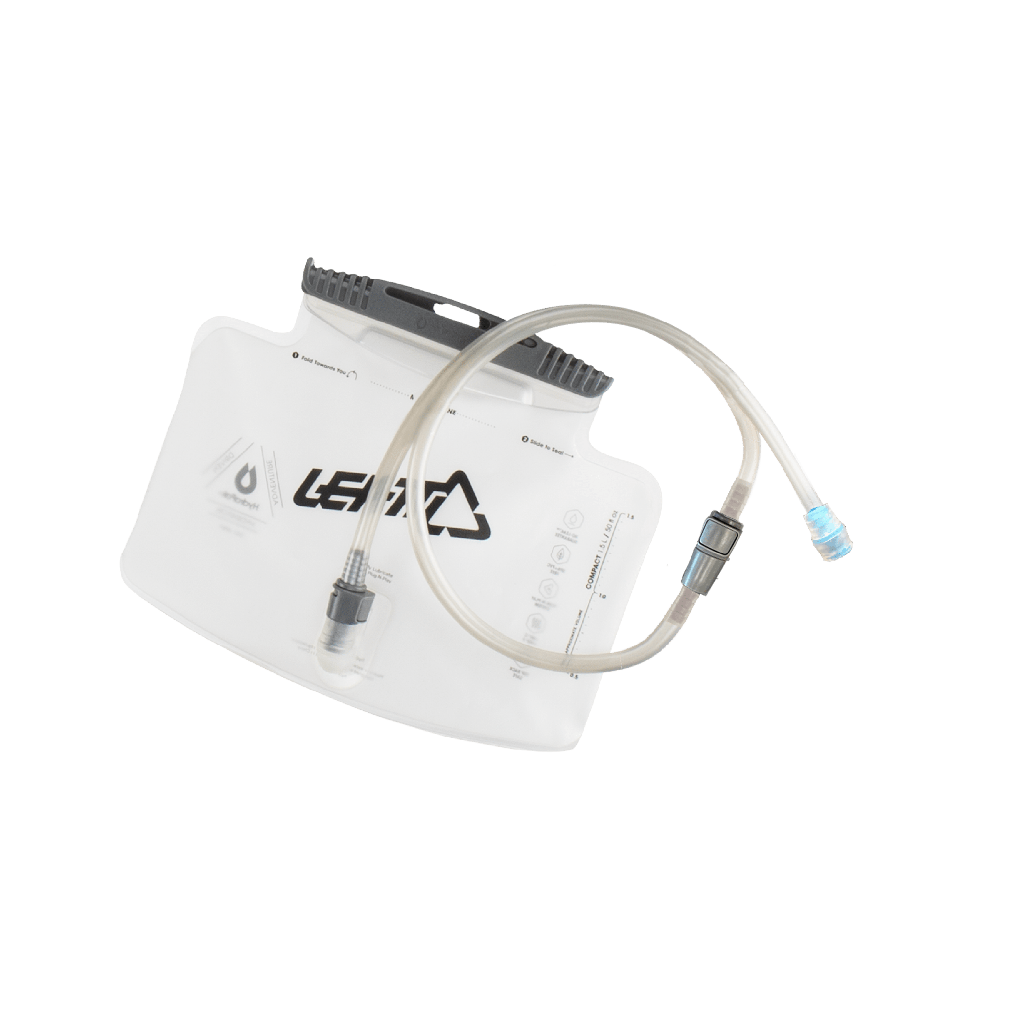Bladder HydraPak 1.5L Horizontal with tube - Straight bite valve