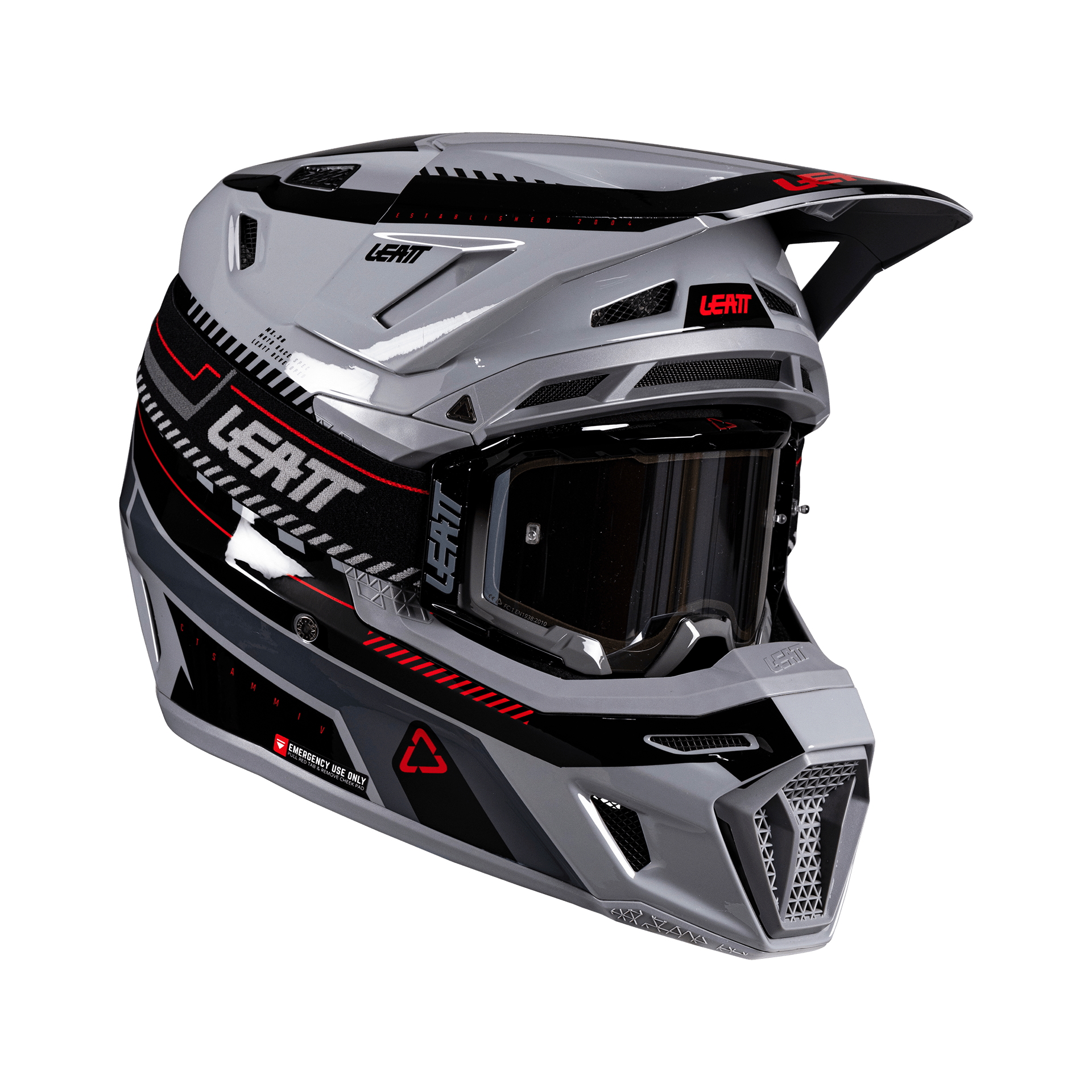 Helmet Kit Moto 8.5 Composite with 5.5 Goggle - Leatt USA