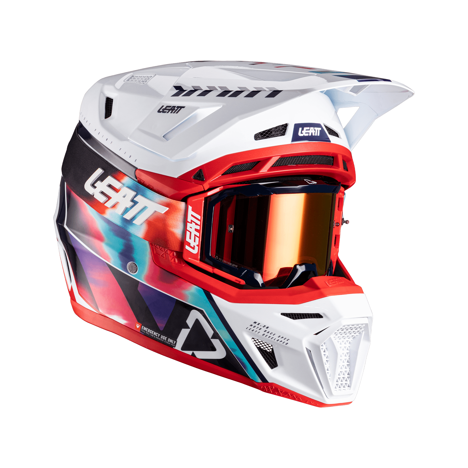Helmet Kit Moto 8.5 Composite with 5.5 Goggle - Leatt USA