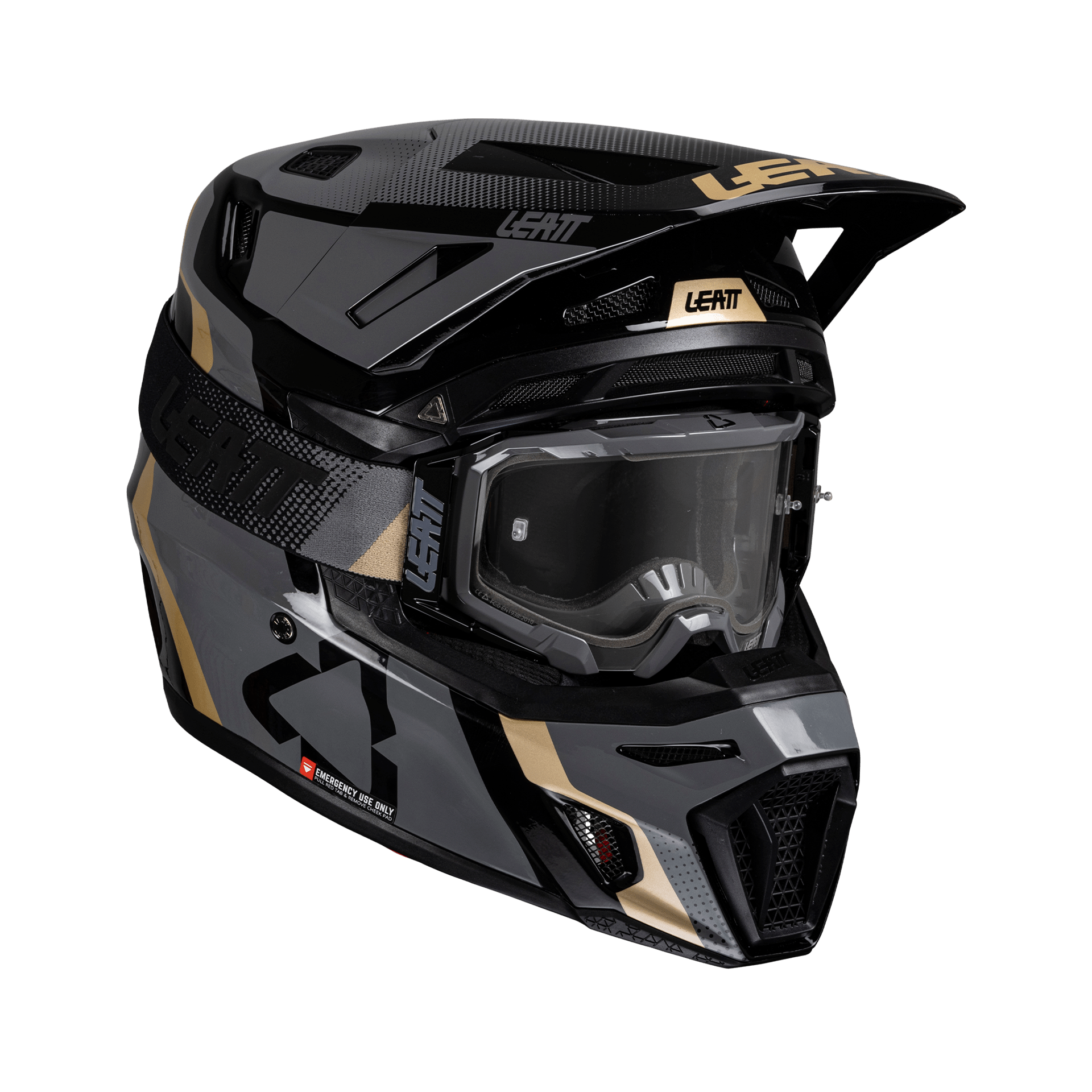 Helmet Kit Moto 8.5 Composite with 5.5 Goggle - Leatt USA