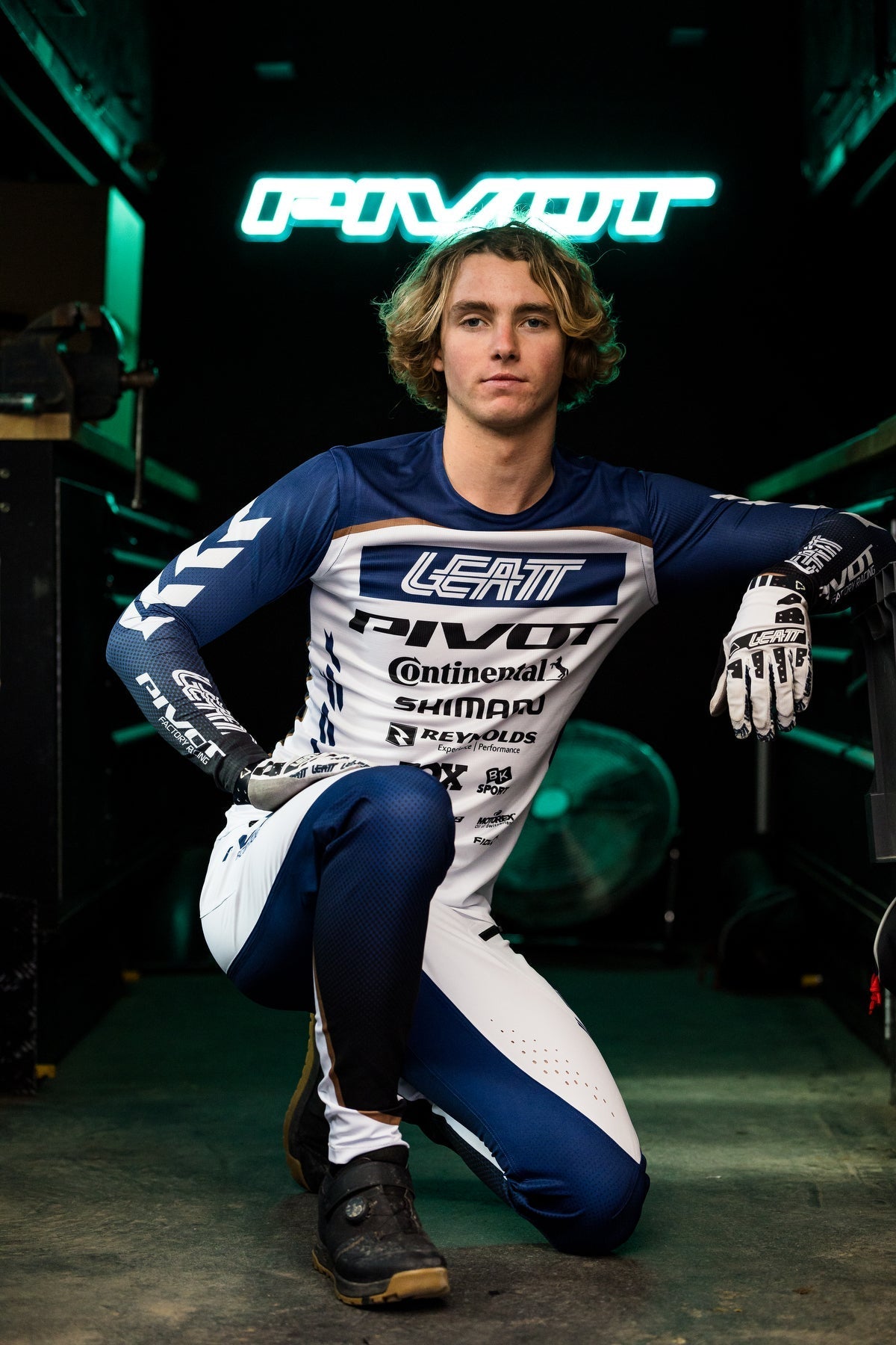 Remy Meier-Smith in sponsored Leatt gear