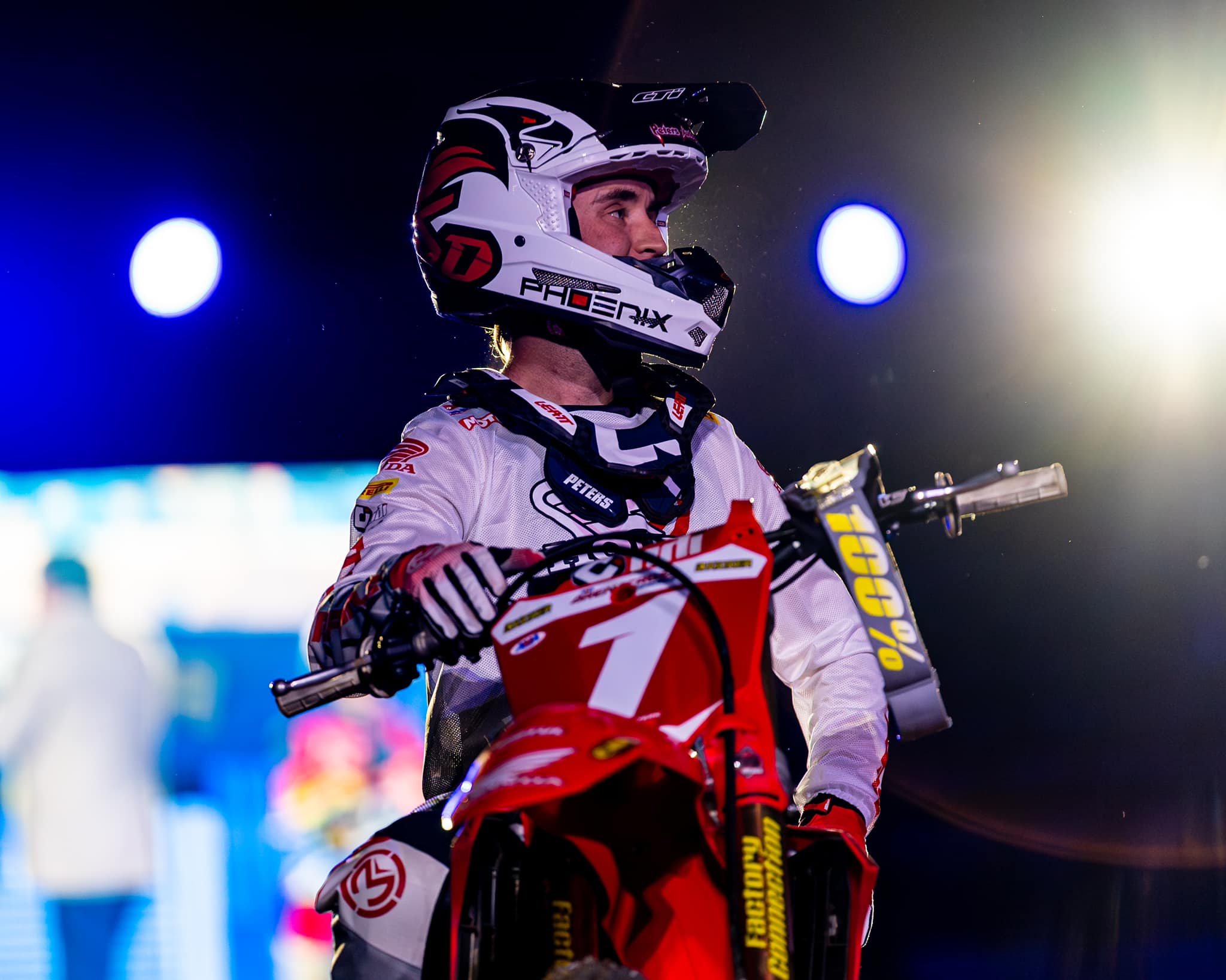 Kyle Peters athlete sitting on bike