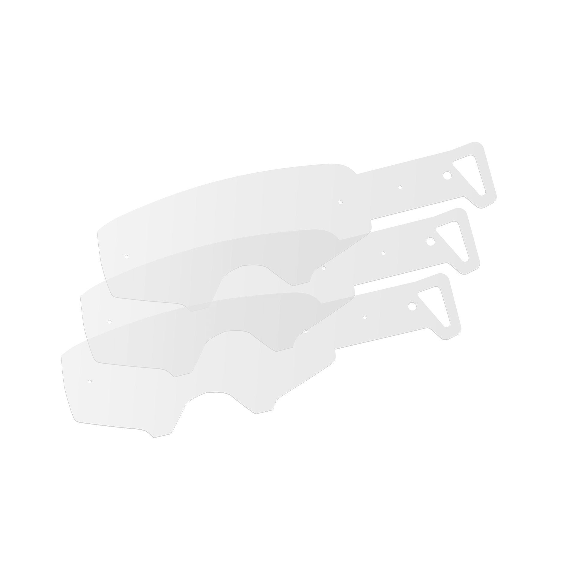 Tear-Off Velocity - Laminated Perimeter Sealed