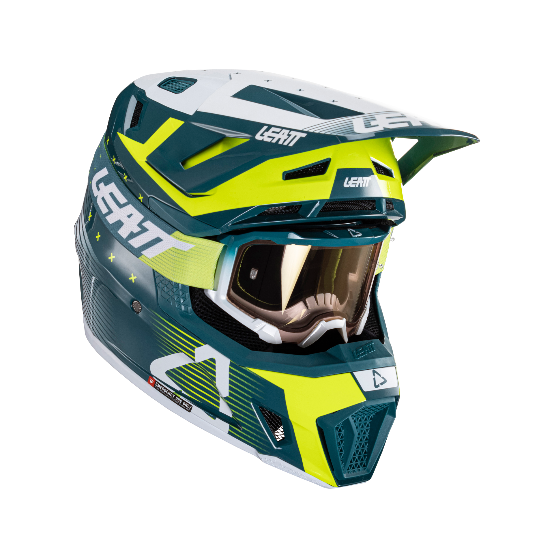 Helmet Kit Moto 7.5 with 4.5 Goggle – Leatt USA Helmet Kit Moto 7.5 with 4.5 Goggle – Leatt USA