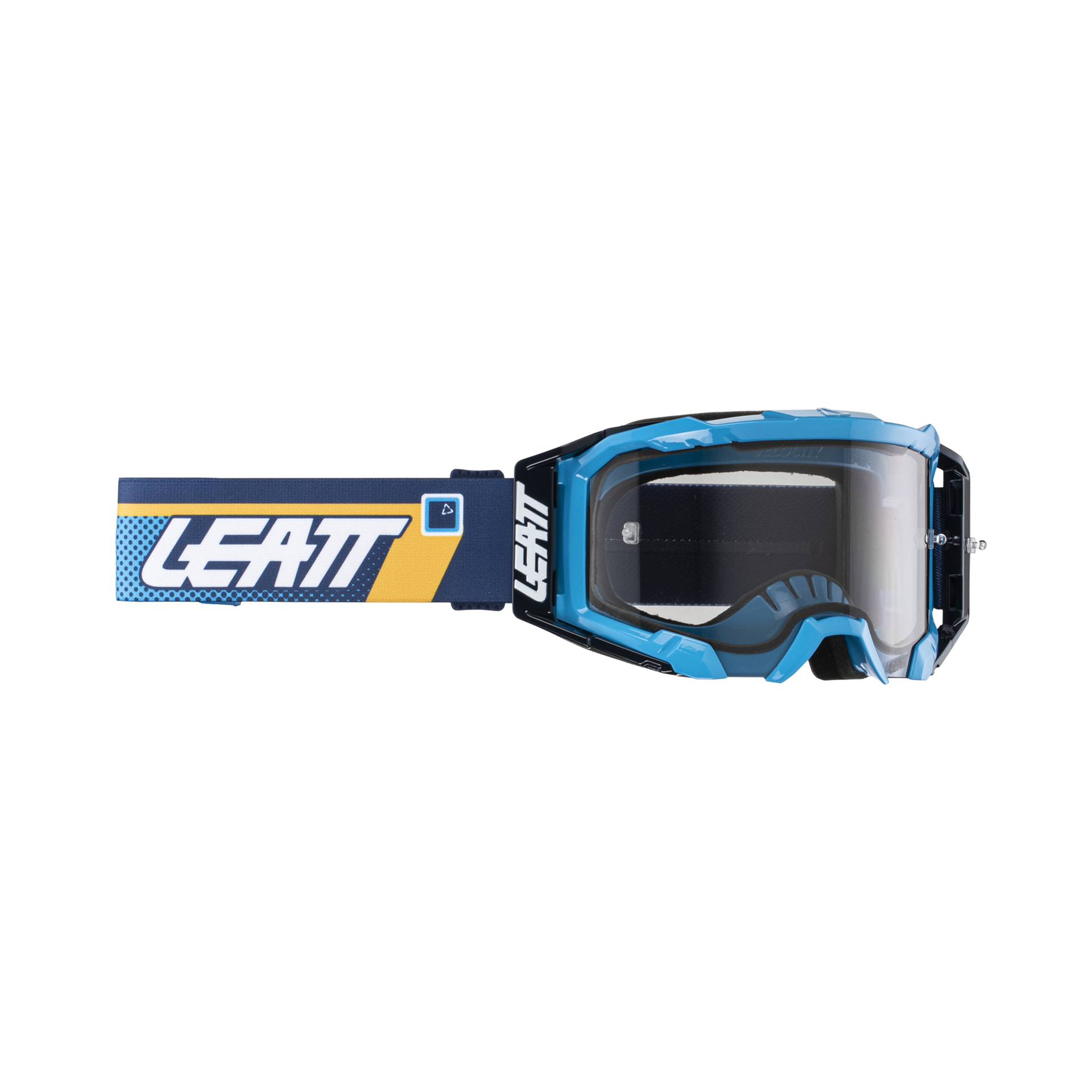 leatt goggle lenses Leatt Goggle Velocity 5.5 Indigo Light Grey 58%