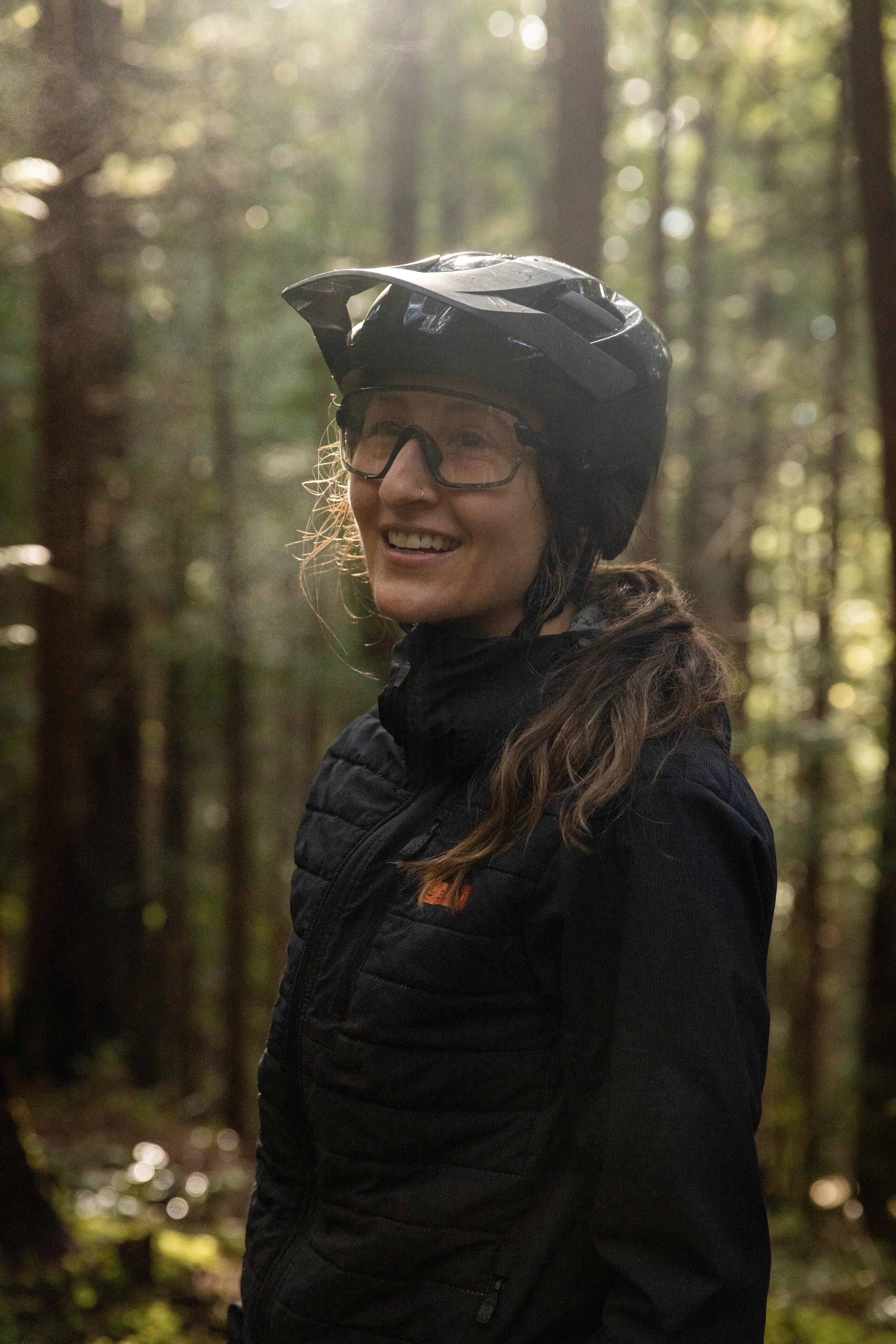 Hailey Elise in Leatt gear