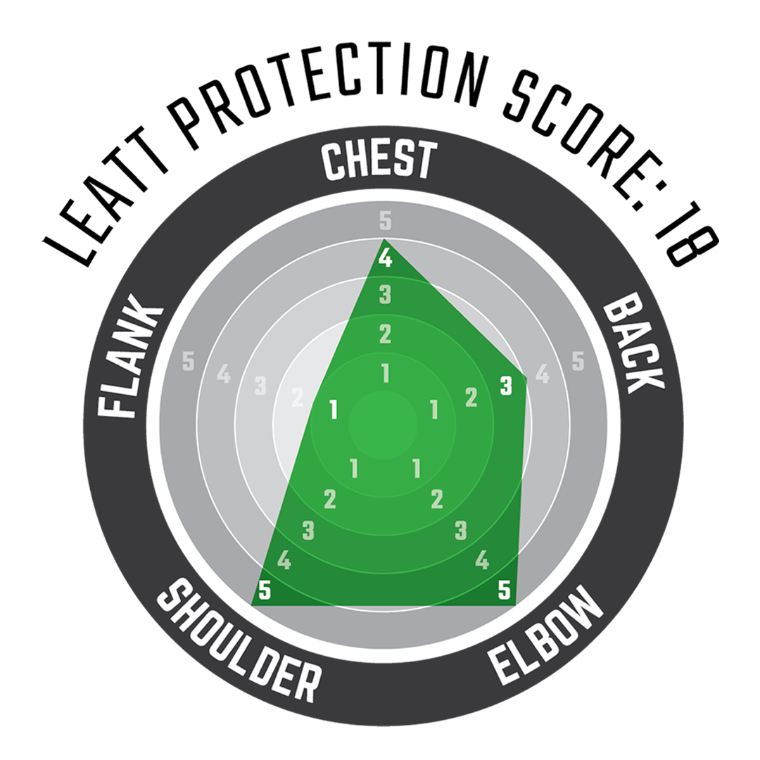 Body Protector 3DF AirFit Lite Evo - Junior Radar Chart