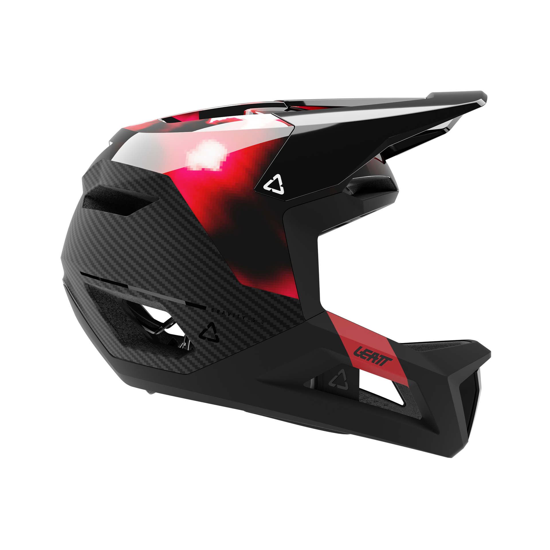 dirt helm mtb Leatt MTB Gravity 5.0 Helmet Black