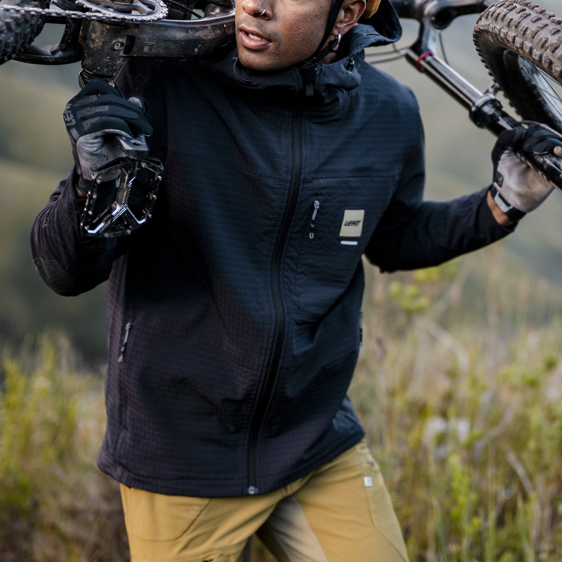 jacke mountainbike Leatt MTB ThermaFlow 5.0 Jacket Large Black