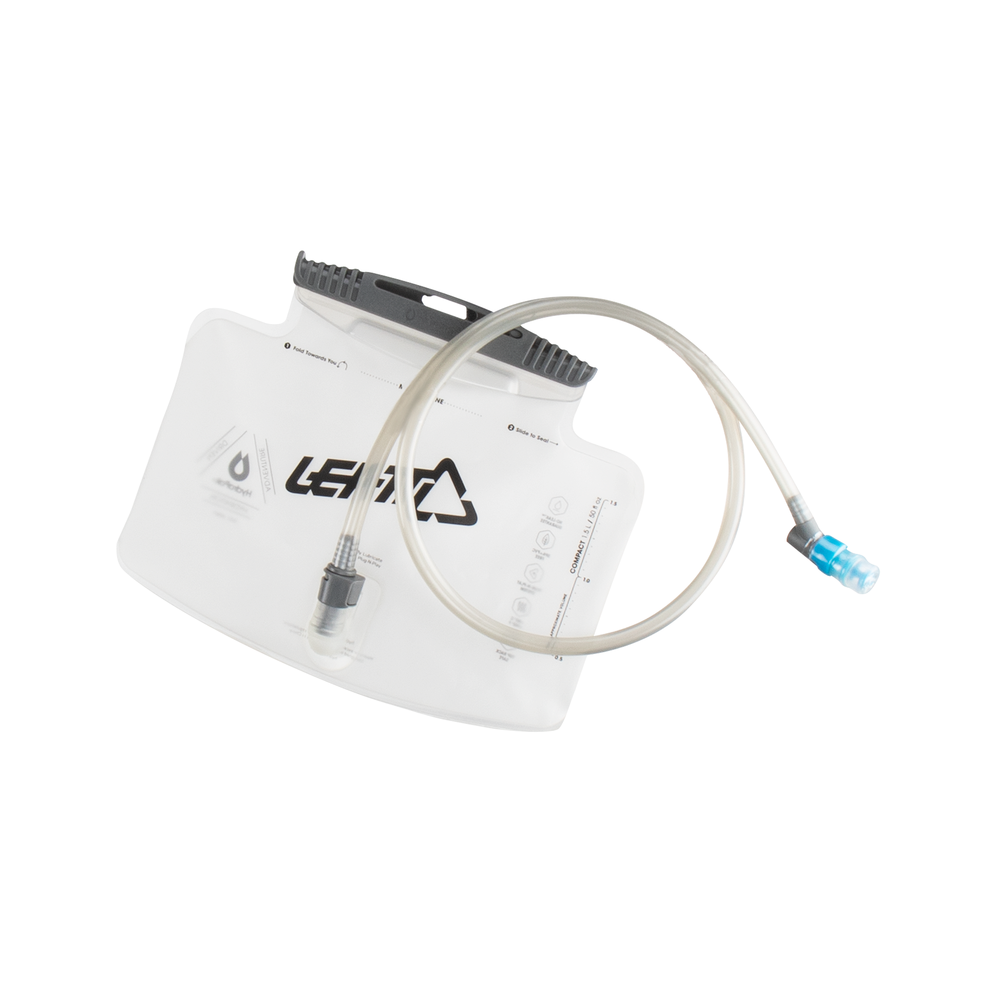 Bladder HydraPak Leatt 1.5L horizontal w tube & degree bite MTB