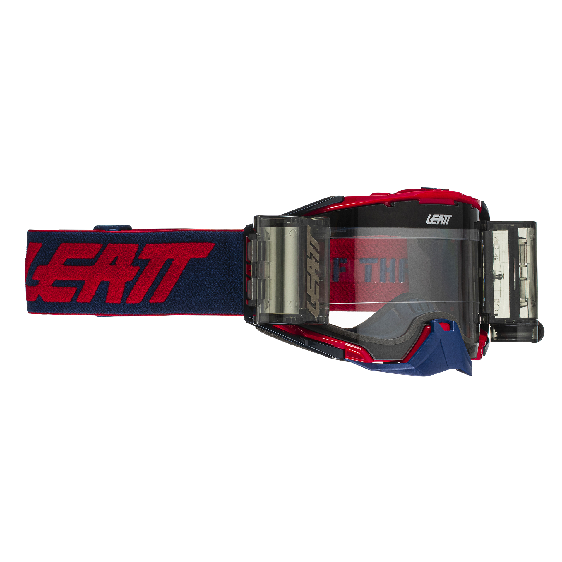 leatt velocity 6.5 roll-off goggles Leatt Goggle Velocity 6.5 Roll-Off Red/Blue