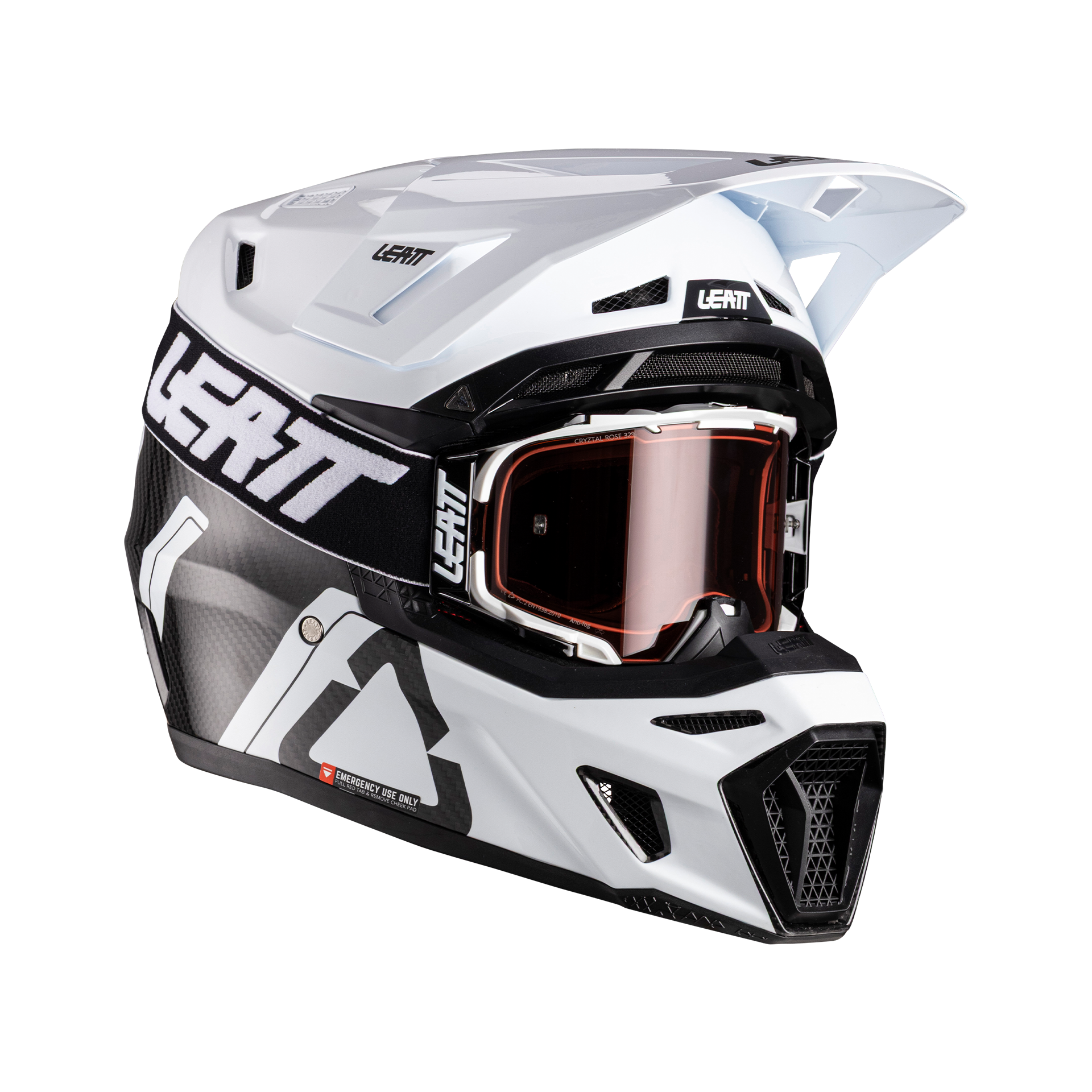 Helmet Kit Moto 9.5 Carbon with 6.5 Iriz Goggle – Leatt USA Helmet Kit Moto 9.5 Carbon with 6.5 Iriz Goggle – Leatt USA