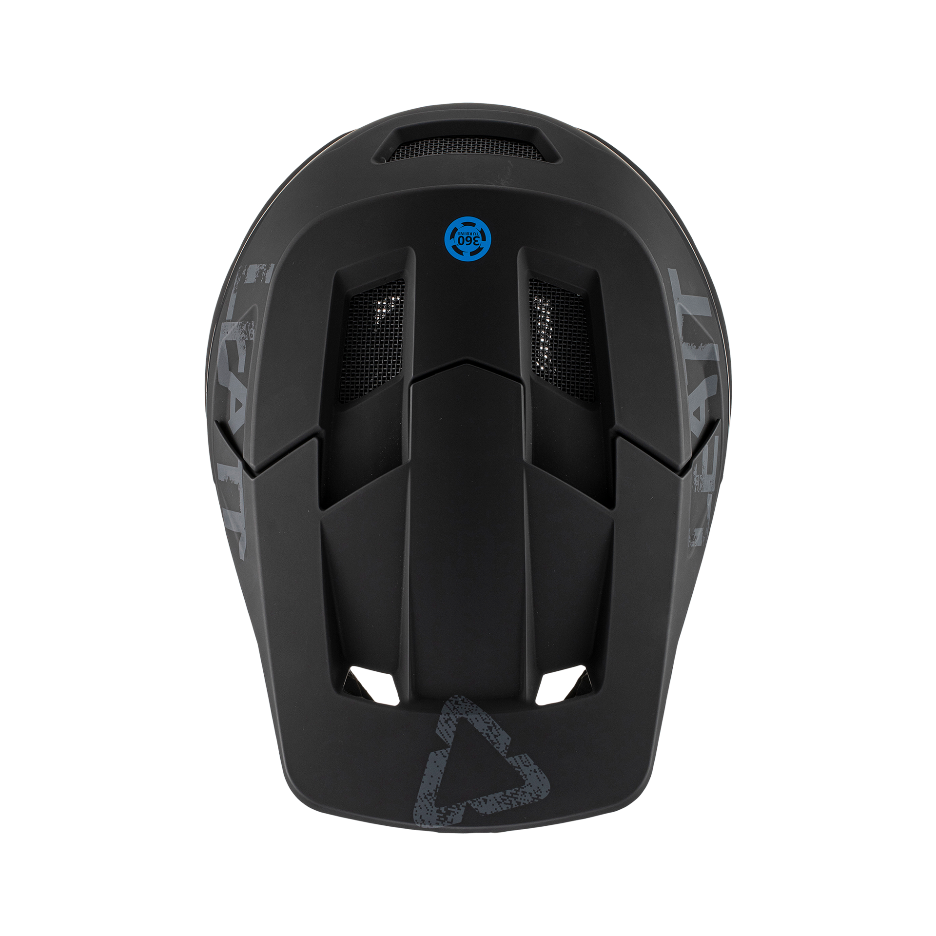 Casque VTT Gravity Leatt MTB 1.0 Junior – Noir, XXS 51-52 Cm, Turbine 360, Ventilation Mentonnière, Homologué DH ASTM
