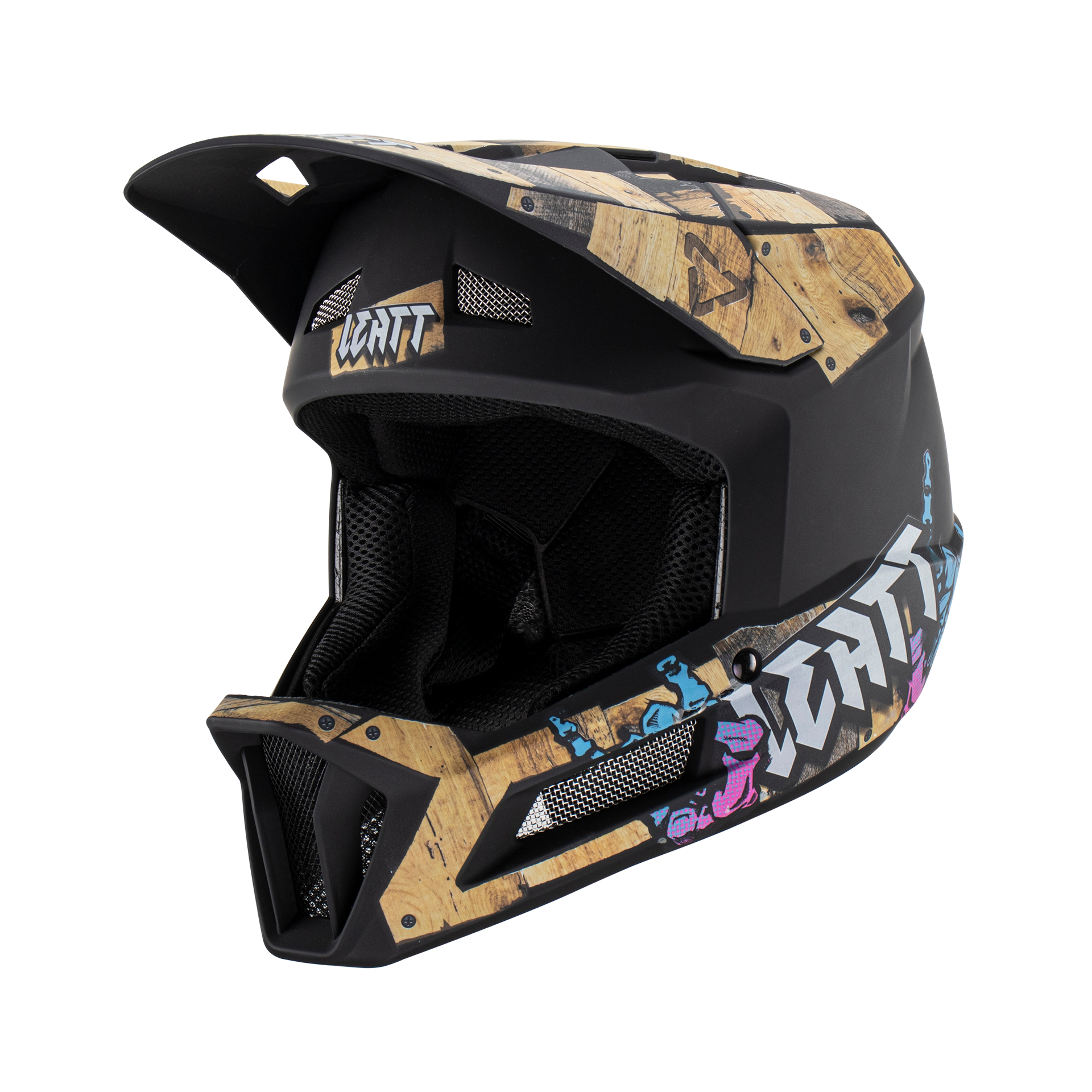 Casque MTB Gravity 2.0 Camo - Leatt - Taille M 57-58cm - Protection Intégrale VTT Descent