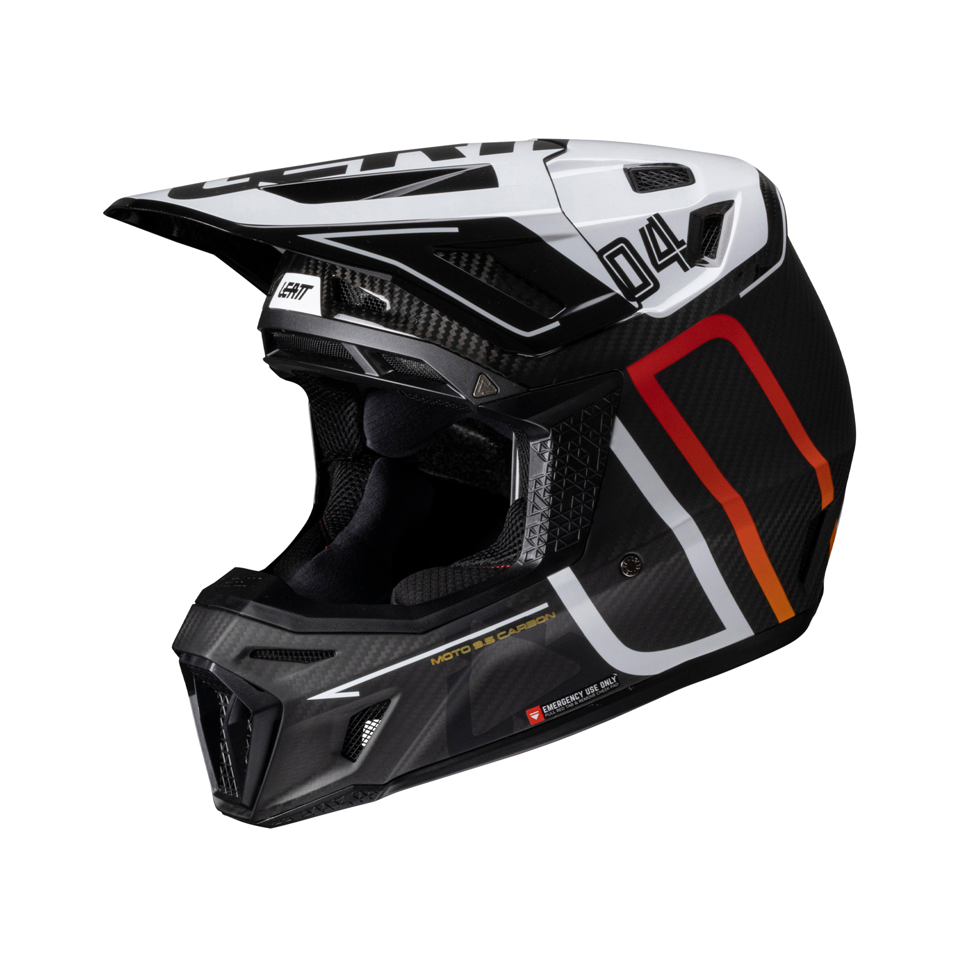 Helmet Kit Moto 9.5 Carbon with 6.5 Iriz Goggle – Leatt USA