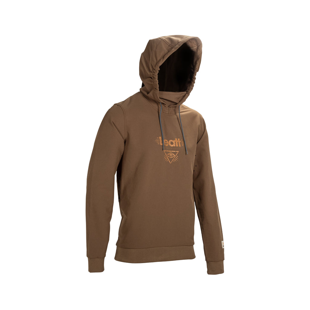 Leatt Premium Zip Hoodie - Unisex Desert Color Regular Fit