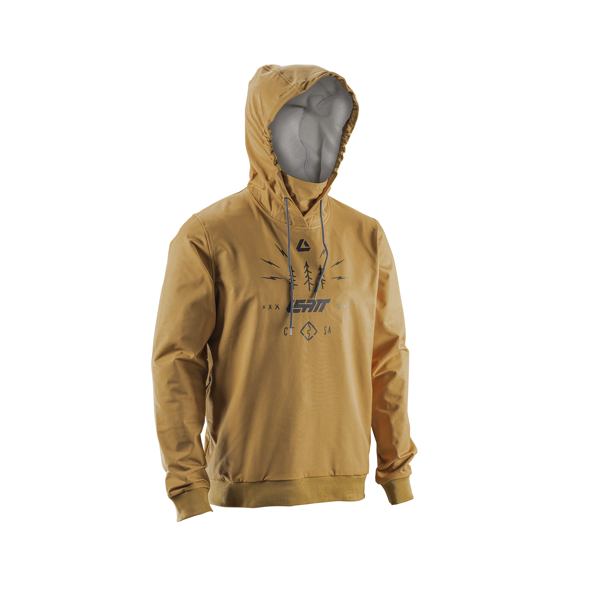 mountainbike hoodie Leatt MTB Thermaflow 3.0 Hoodie-Black-L