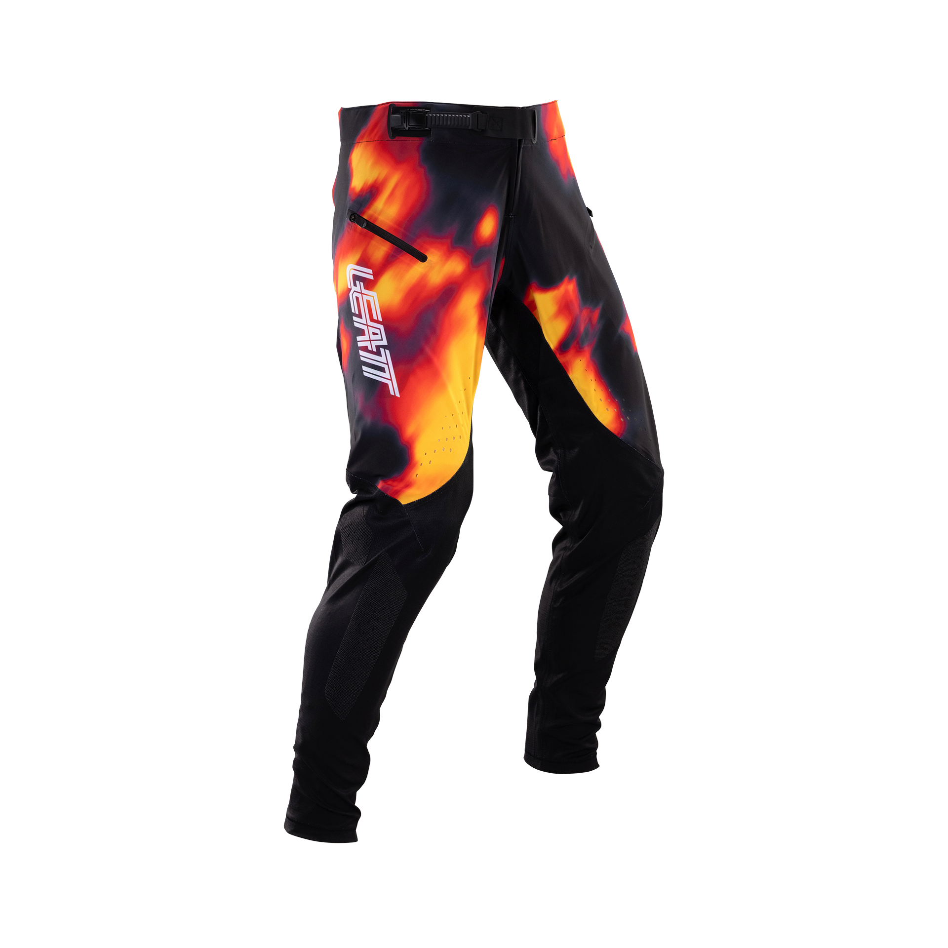 Lichte en ventilerende Gravity 4.0 lange MTB-broek Blauw Heren Lichte en ventilerende Gravity 4.0 lange MTB-broek Blauw Heren