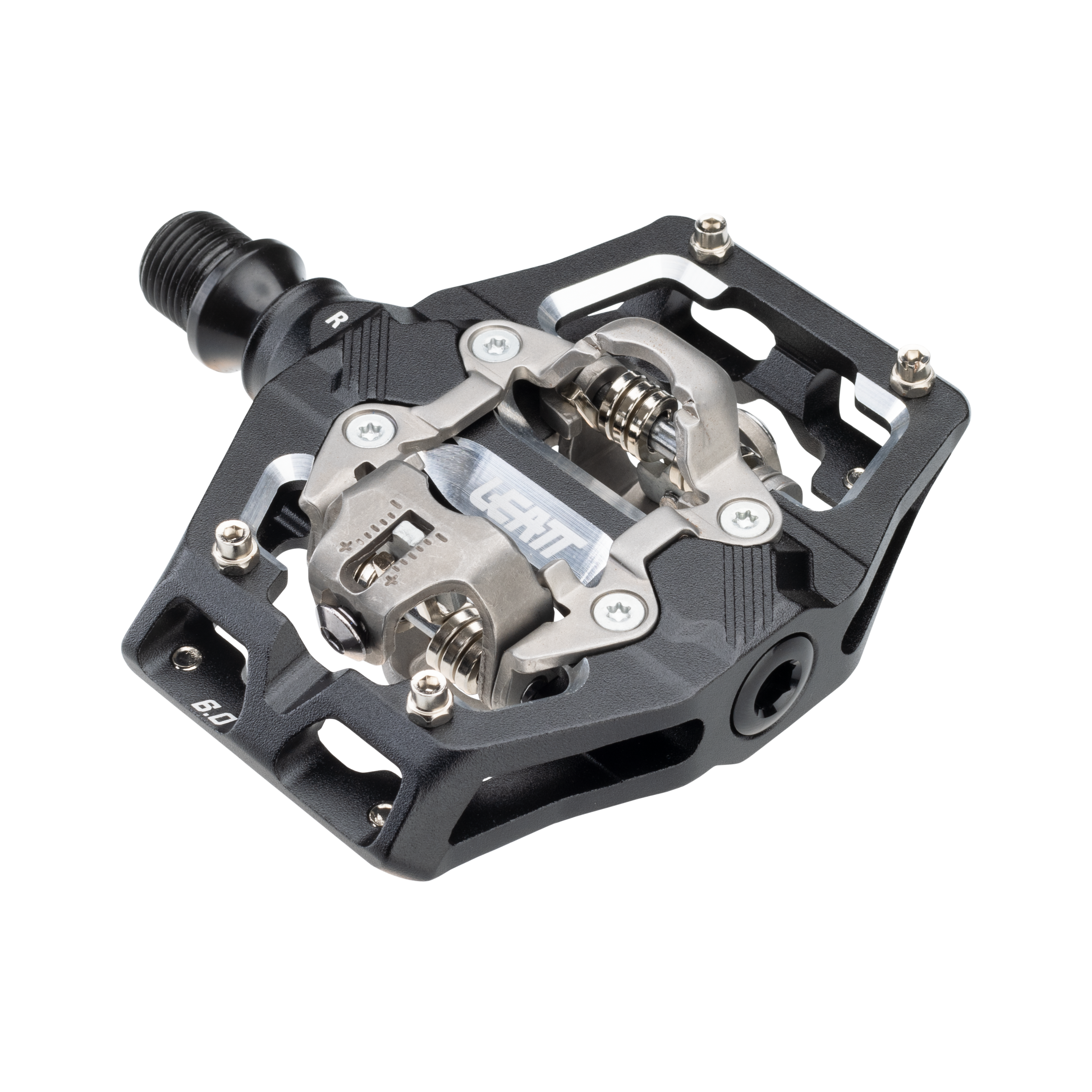 all pedal Leatt AllMtn 6.0 Pedals Clip-in Black 95x70mm