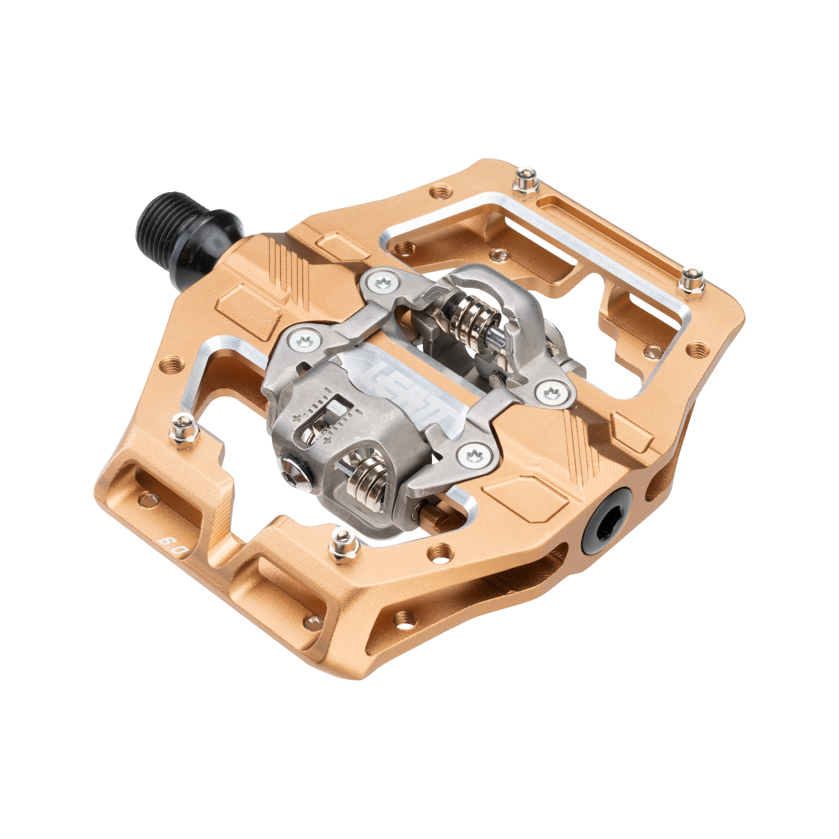 bronze pedals mtb Leatt Gravity 6.0 Pedals Clip-in Frost Bronze 110x88mm