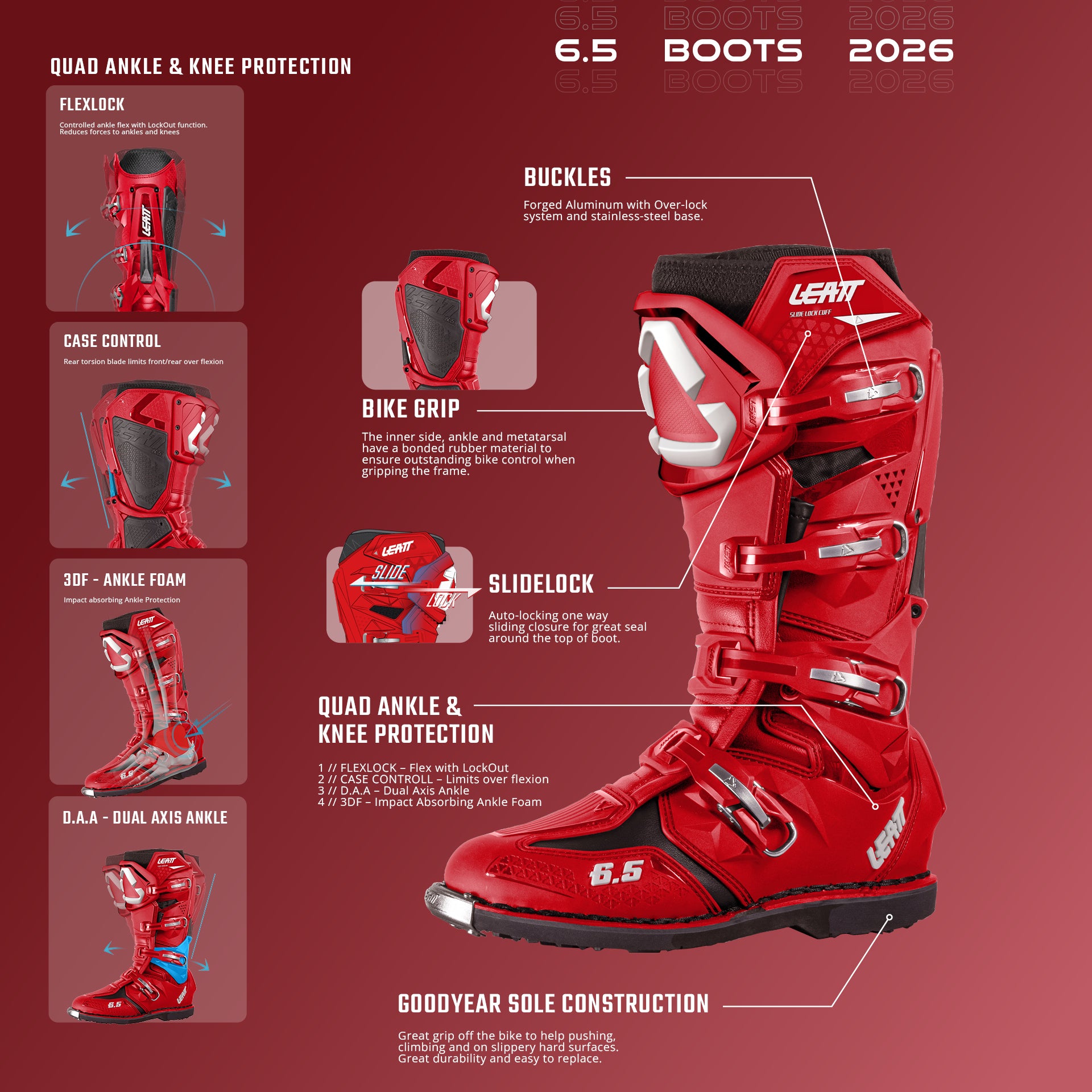 Boots 6.5 – Leatt USA