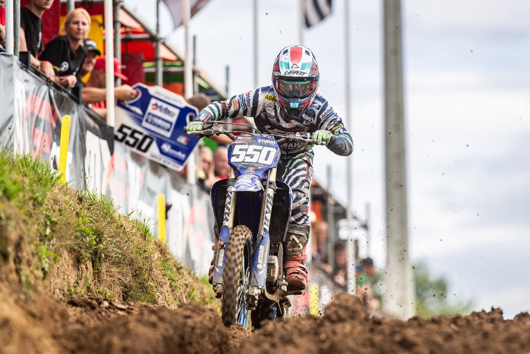 Soren Winther riding Motocross