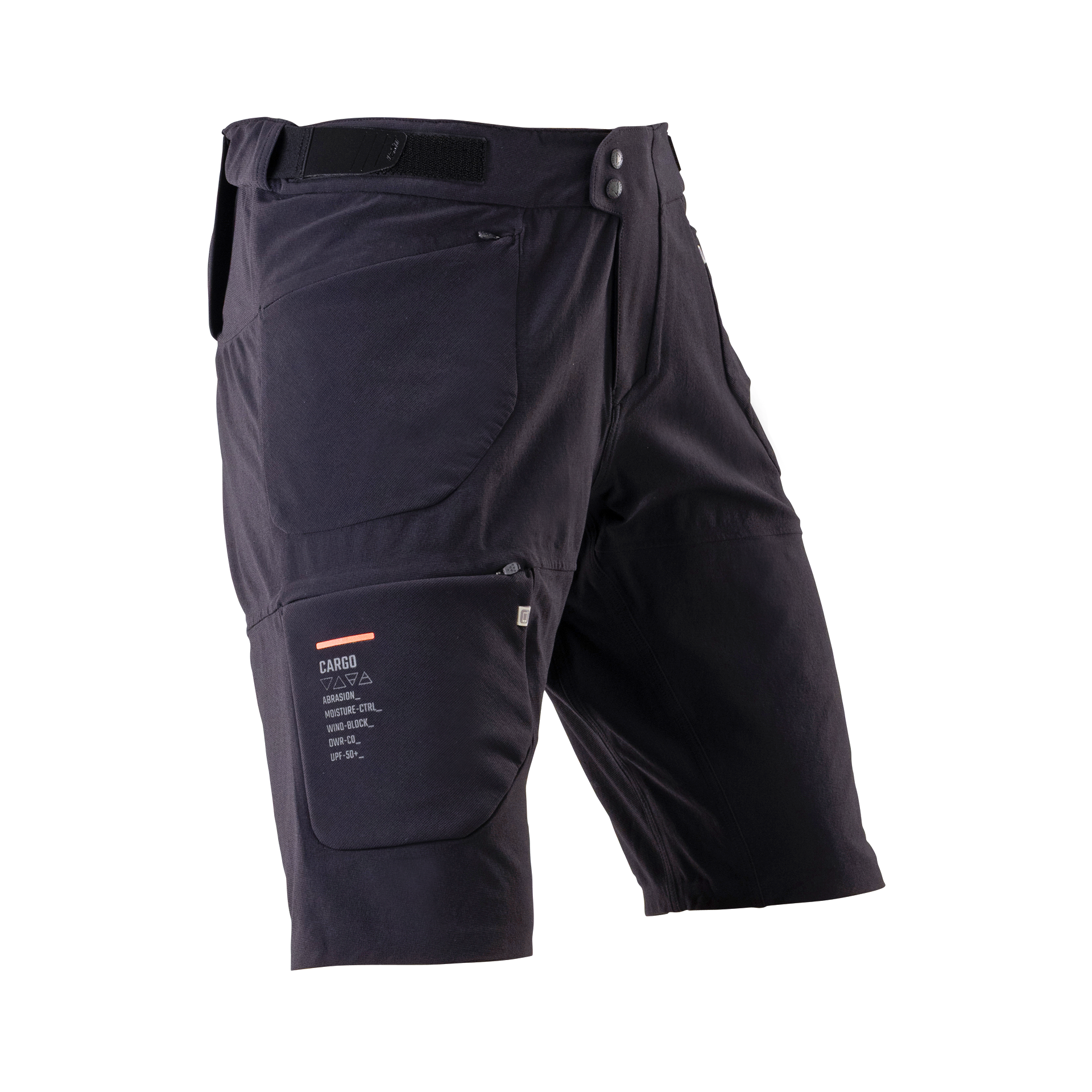 mountainbike short Leatt MTB Trail 6.0 Cargo Shorts-Ghost Black-40