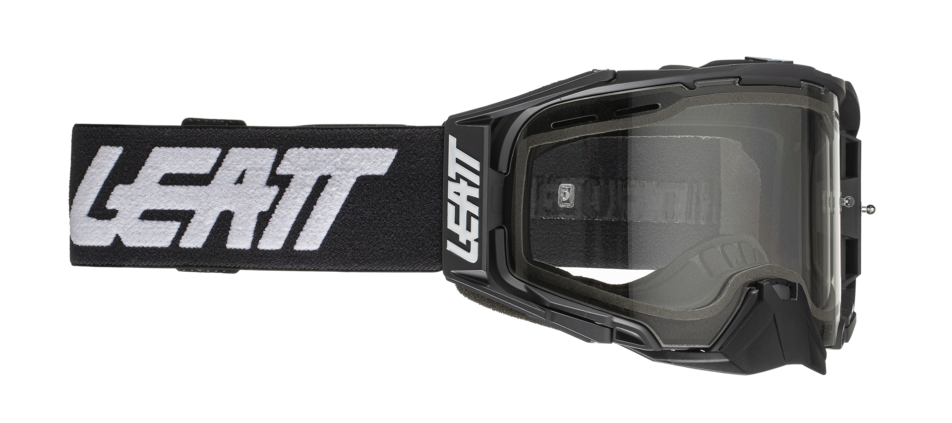 Leatt Maschera Velocity 6.5 Ice Rose, Lente Doppia Antiappannamento, Certificata ANSI, Per Motocross E Enduro